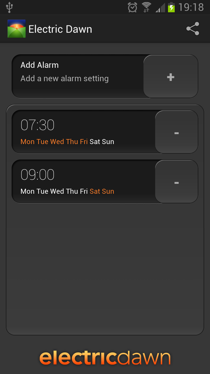 Multiple Alarm Profiles